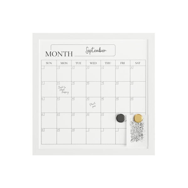 Martha Stewart Thomas Martha Stewart Magnetic Monthly Calendar Dry